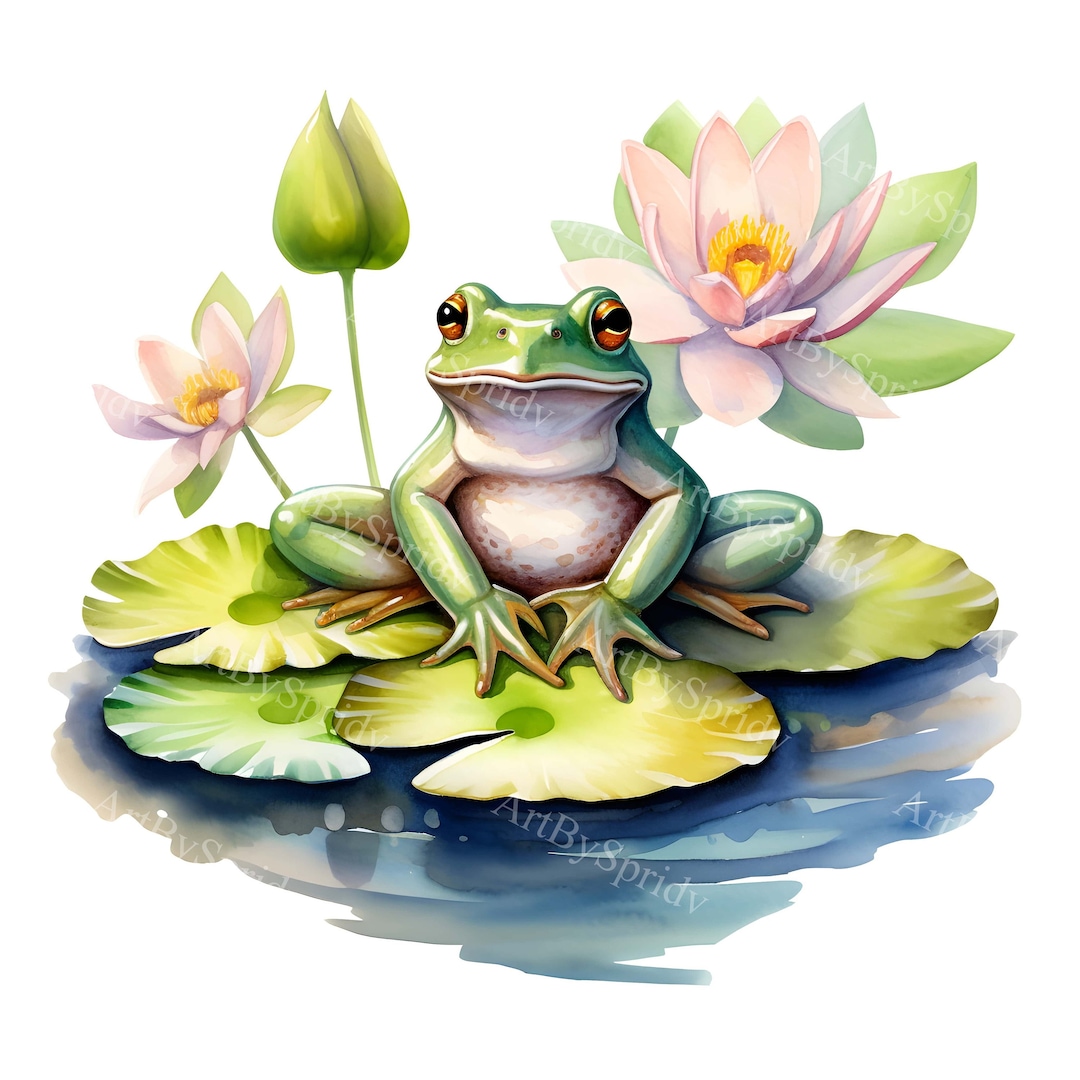 Hagen Renaker カエルと蓮の葉 il_1080xN.5355217533_e7xm.jpg