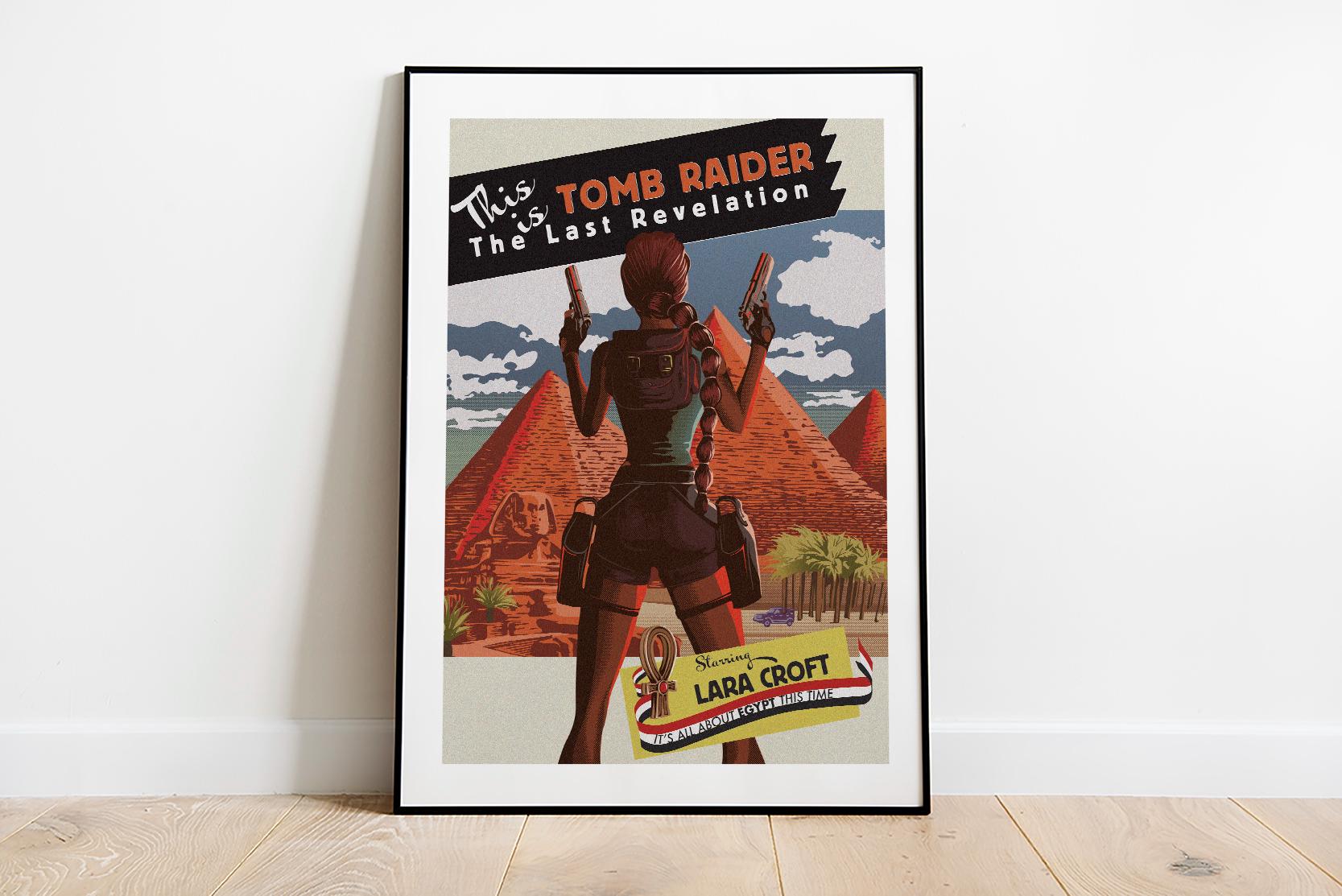Lara Croft From Tomb Raider Remastered I-VI Bundle (6 Poster) - Etsy