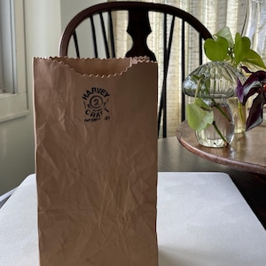 Harvey Craft Paper Bag Vase - Etsy