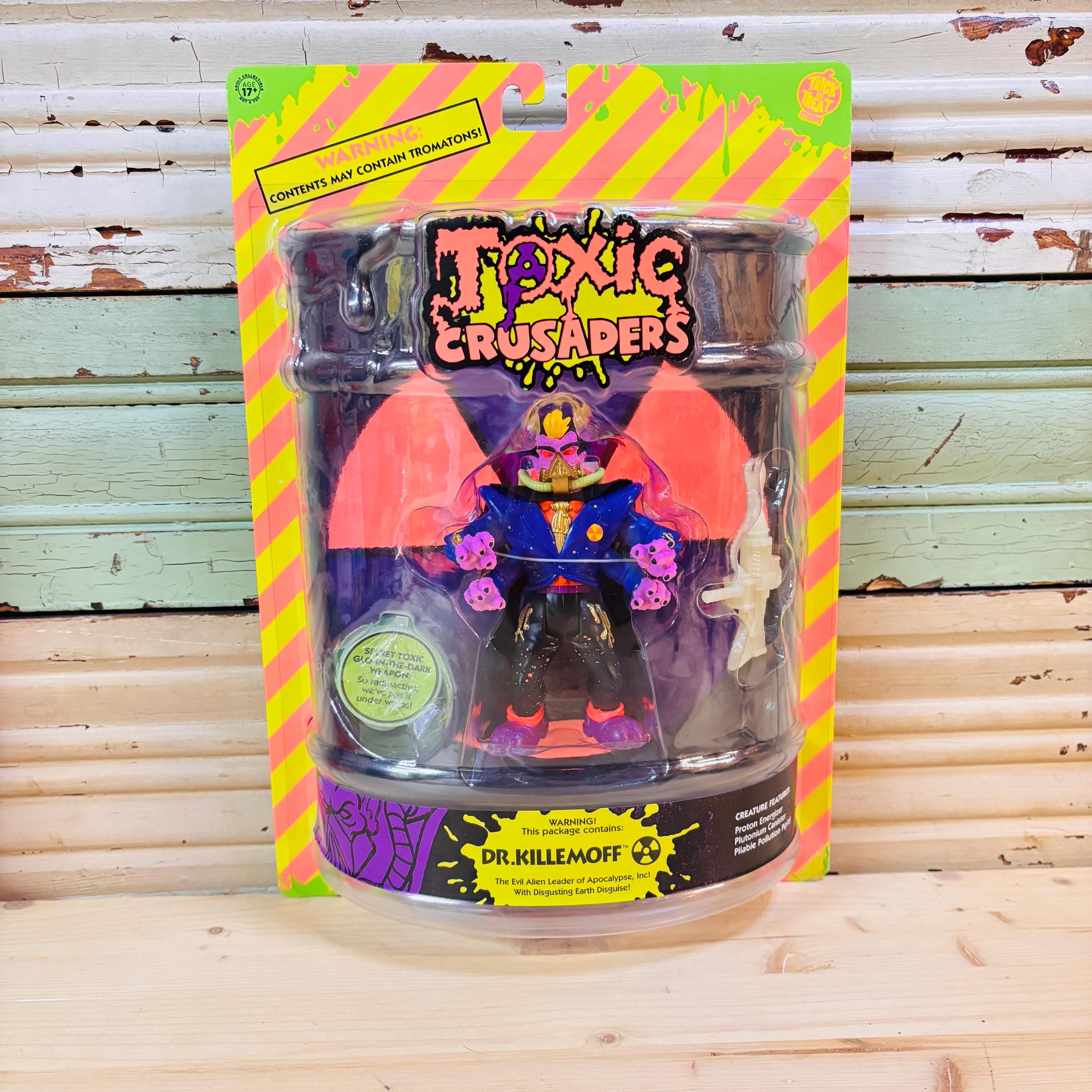 Toxic Crusaders Dr. Killemoff Action Figure - Etsy