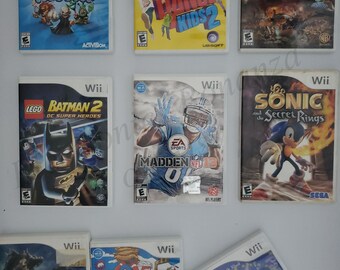 Authentic Nintendo Wii Games - Etsy