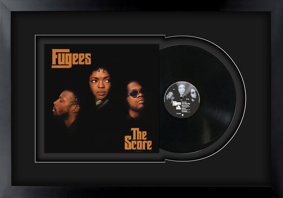 The Fugees , Score, Vinyl LP Record Framed and Ready to Hang