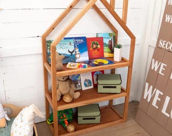 コーナーシェルフ モンテッソーリ おもちゃ棚 コーナー おもちゃ棚