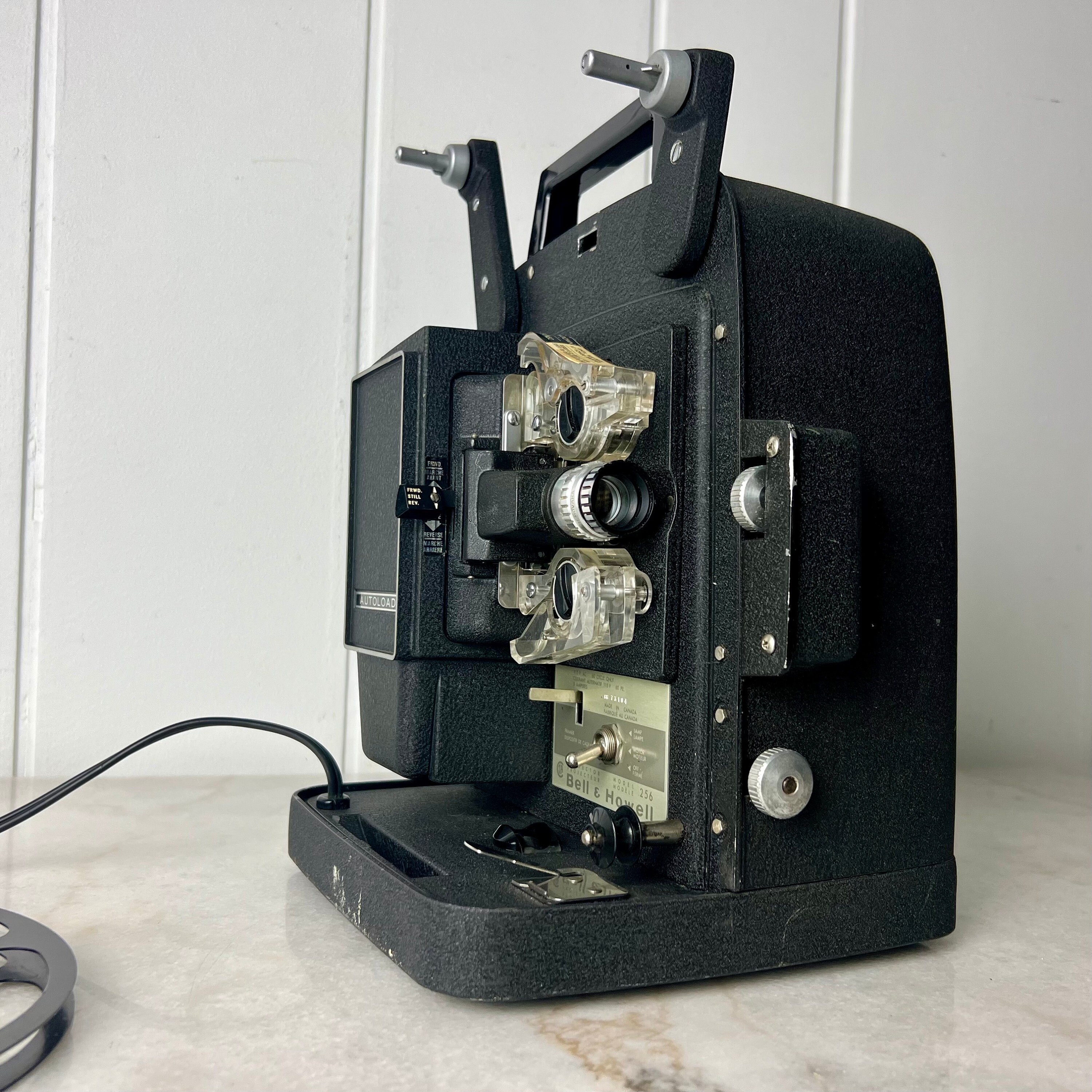 Vintage Bell & Howell 8mm Movie Projector Auto Load No. 256, Circa