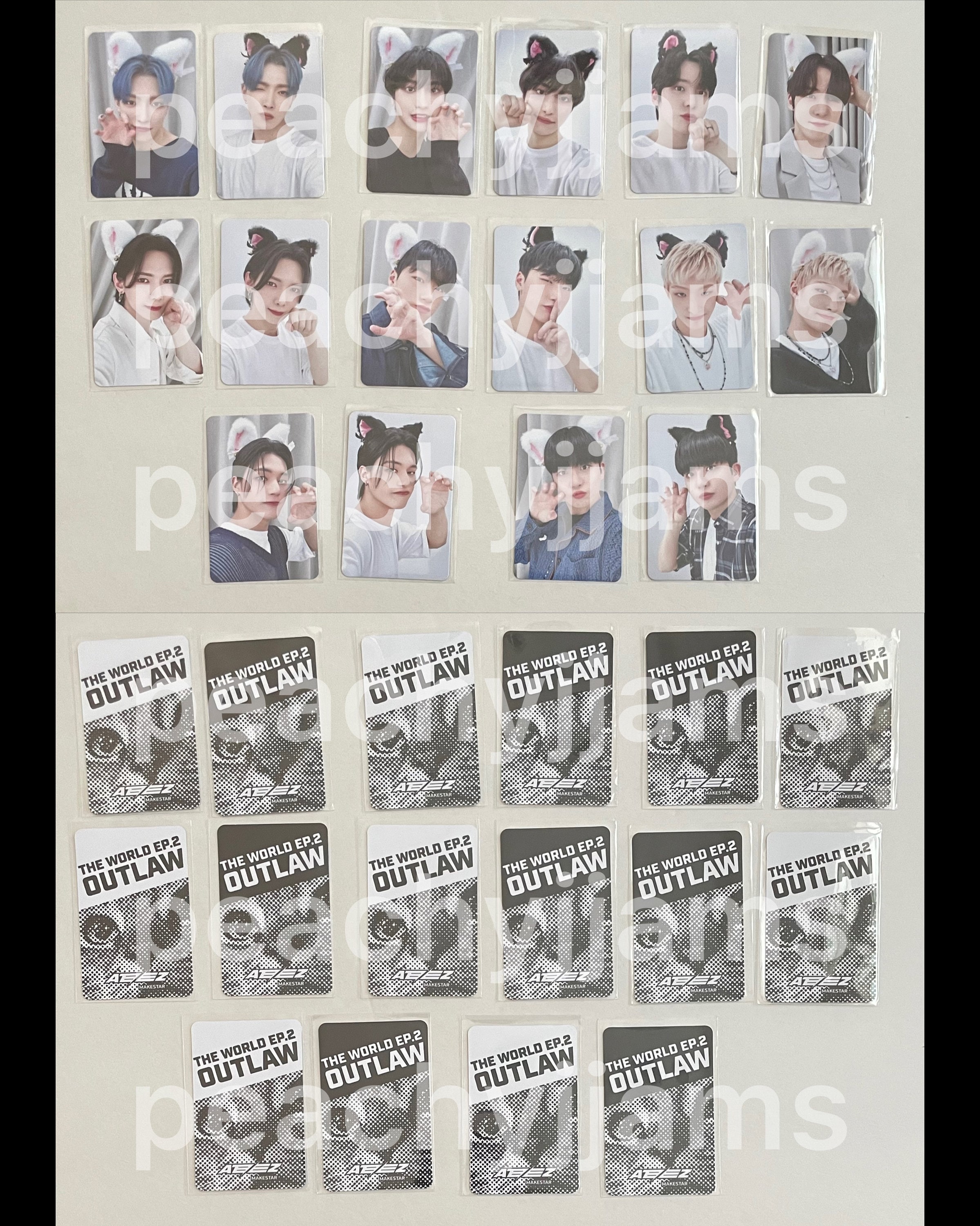 Official Ateez the World Ep 2: Outlaw Makestar Cat / Kitty