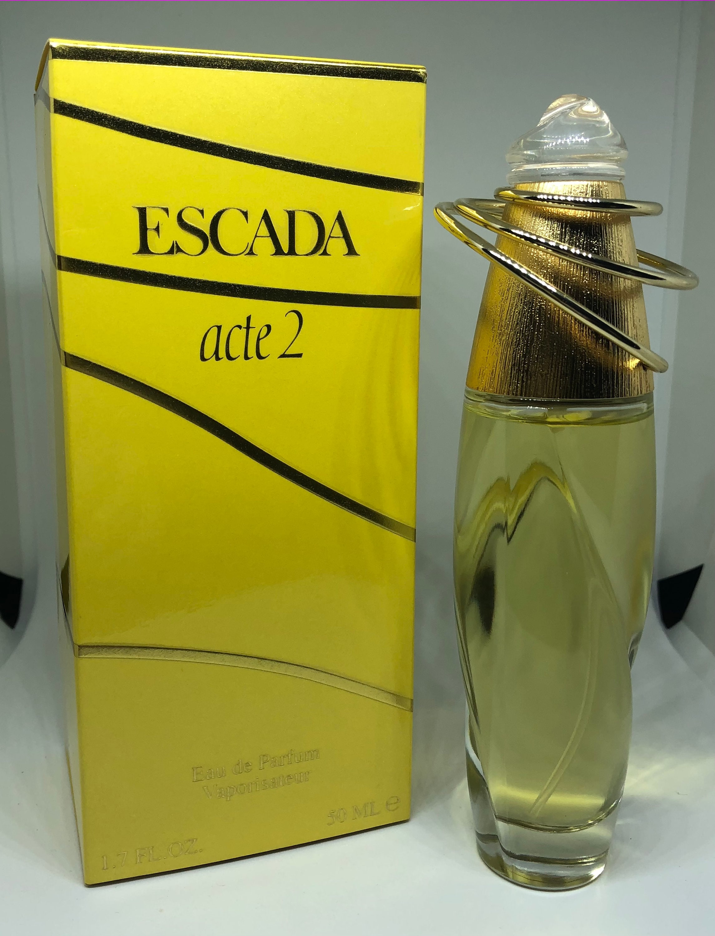 Acte 2 by Escada オードパルファム 50ml スプレー ヴィンテージ レア