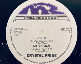 Crystal Pride - Knocked Out, Special Mixed Version, 1984 12” 45RPM