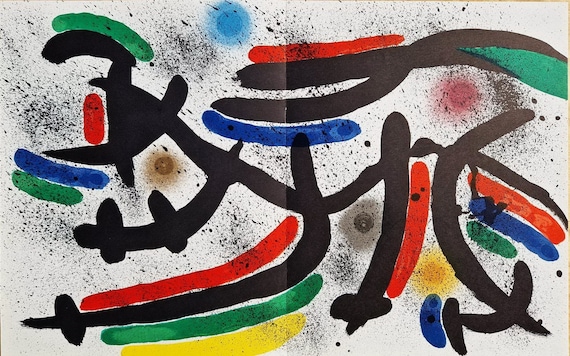Buy JOAN MIRO Original Lithograph IX (1972) (unframed) Online in