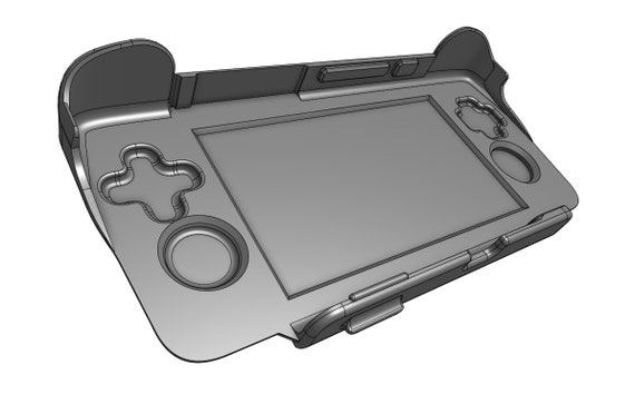 Retroid Pocket 4/4 Pro Face Cover for OEM Grip - Digital STL for