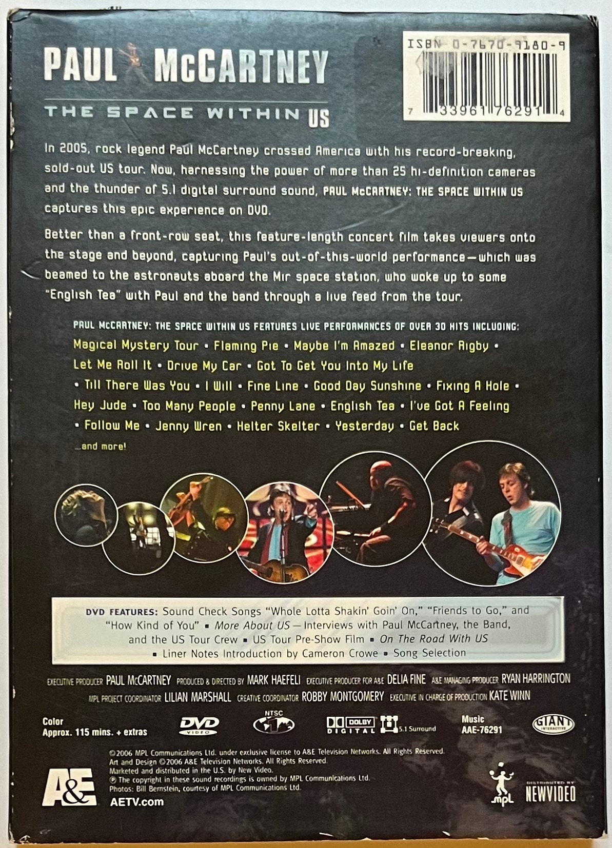 Paul Mccartney - the Space Within US (DVD) - Etsy