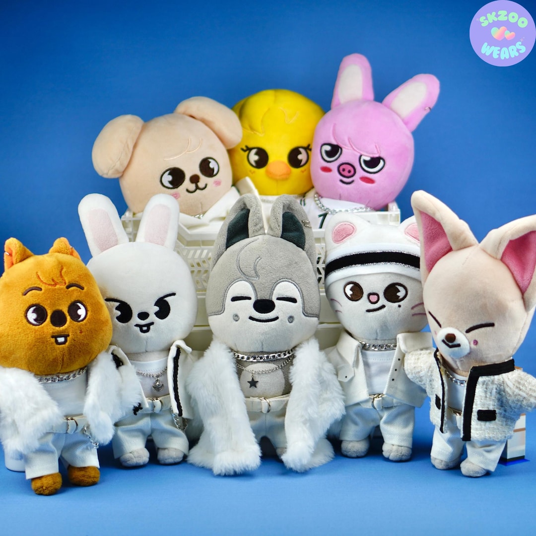 HOP Stray Kids, Walking on Water Skzoo Clothes, OT8 Skzoo Outfits