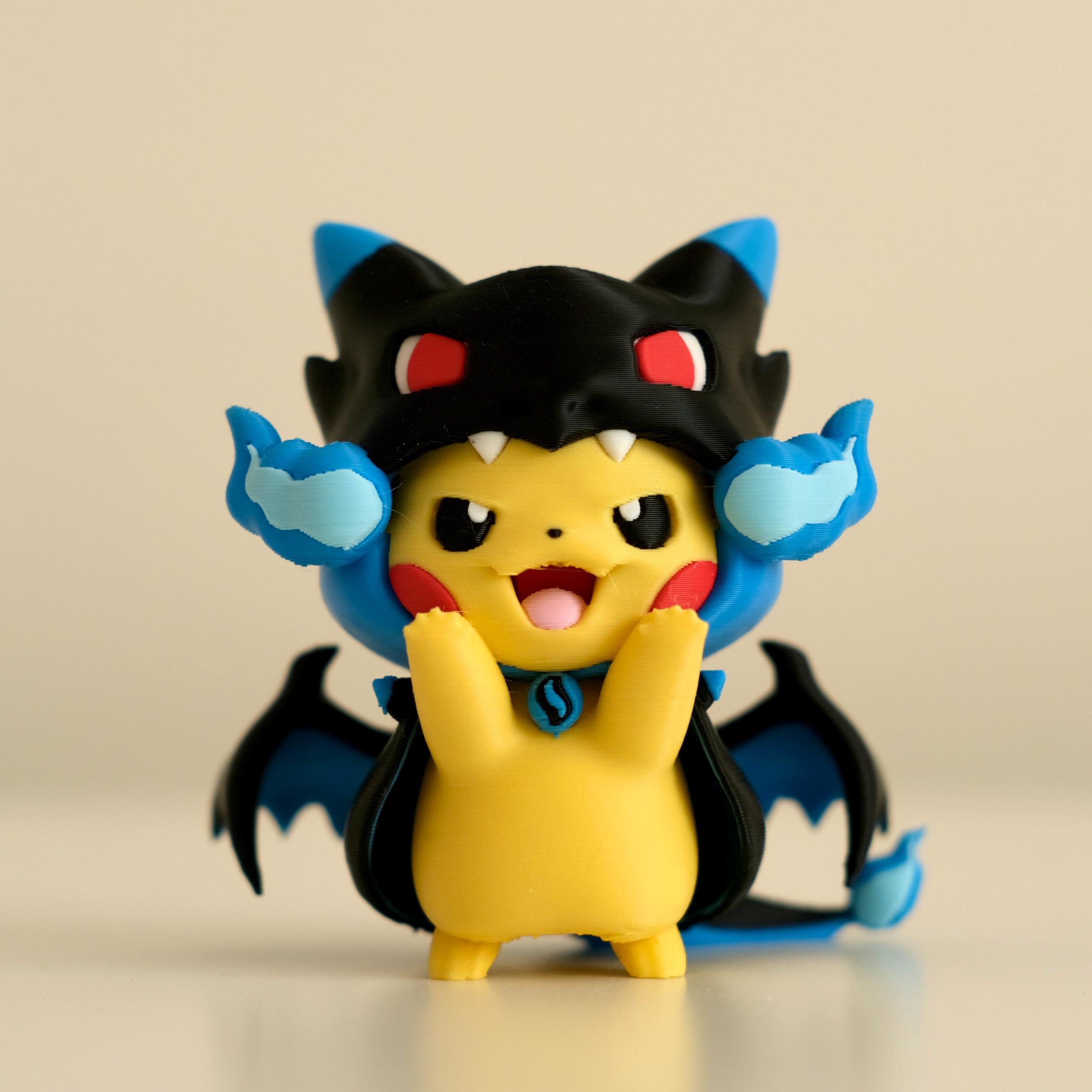 ポンチョナキウサギ レックウザ・リザードン・コイキング デザイン