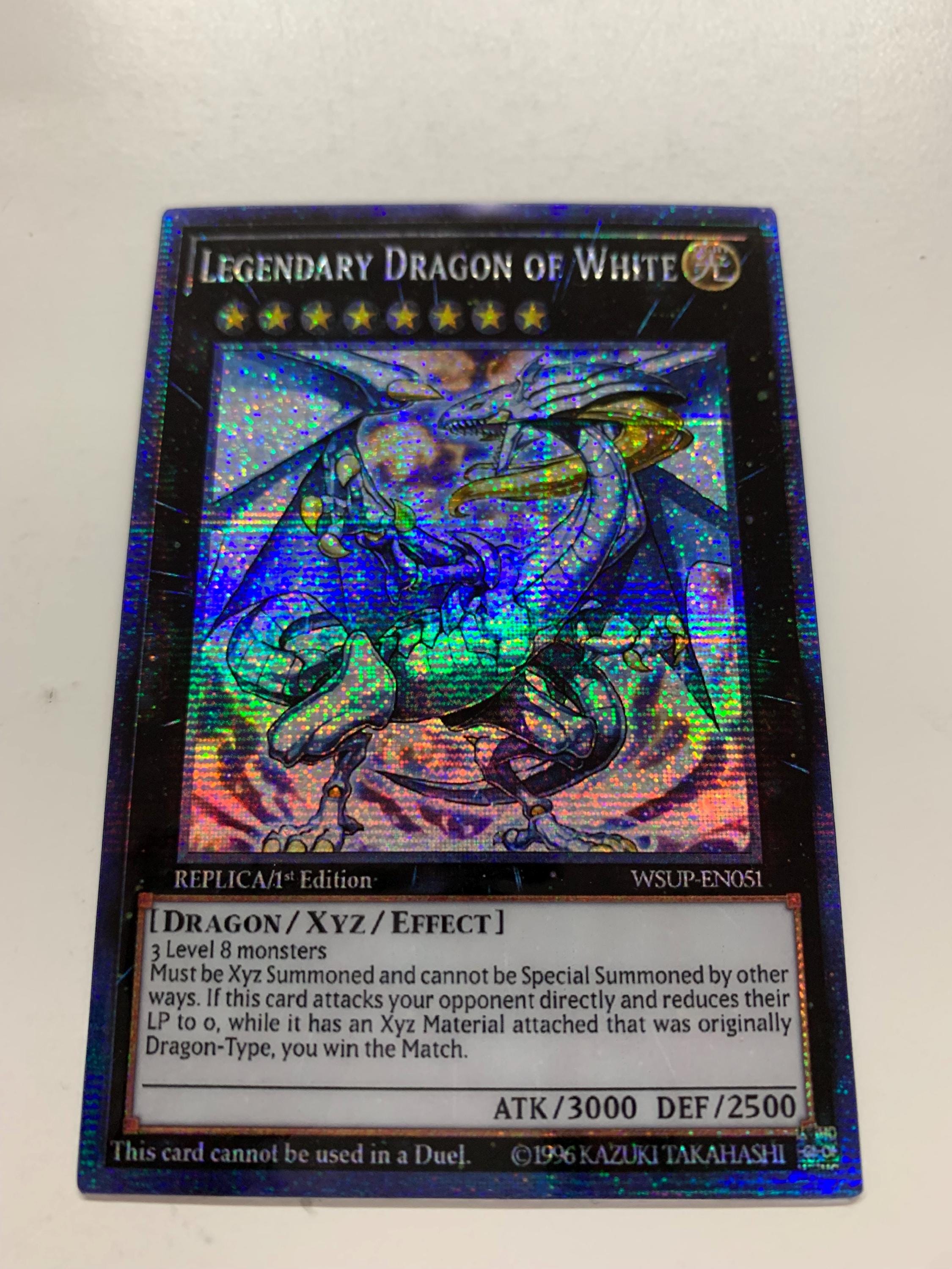 Legendary Dragon of White | Secret Rare | Orica PROXY - Etsy UK