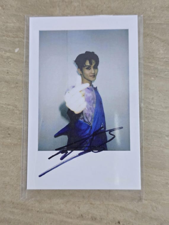 Official NCT Dream Mark Lee Photocard Kpop (hot Sauce ISTJ Beatbox