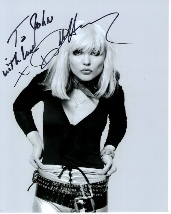 Debbie Harry Autographed Signed 8x10 Photograph - to John Blondie