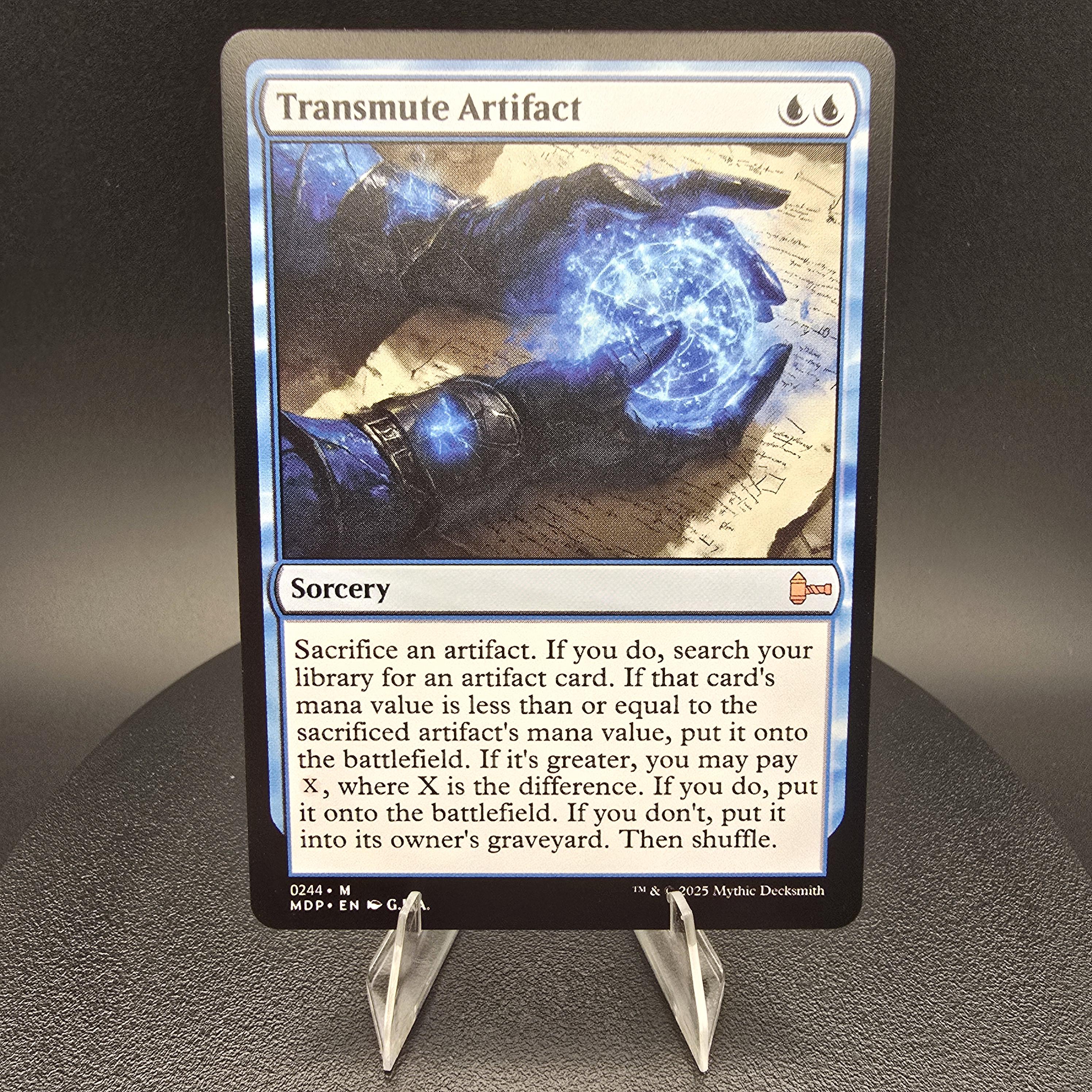 Transmute Artifact - Custom Proxy Commander Card - Etsy