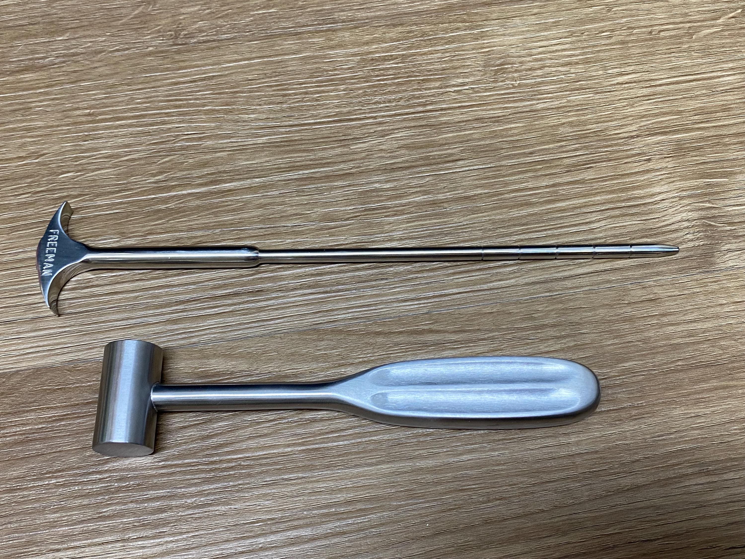 Authentic Lobotomy Orbitoclast & Hammer Surgical Medical Tools - Etsy