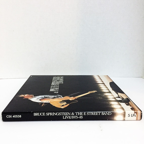 Vintage Bruce Springsteen Live 5 LP Box Set 1975-85 Vinyl LP