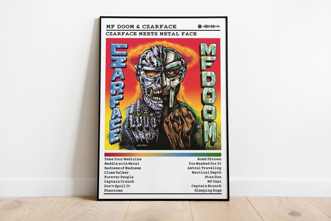 Monsta Czars ポスター POSTER MF DOOM Poster Mf Doom