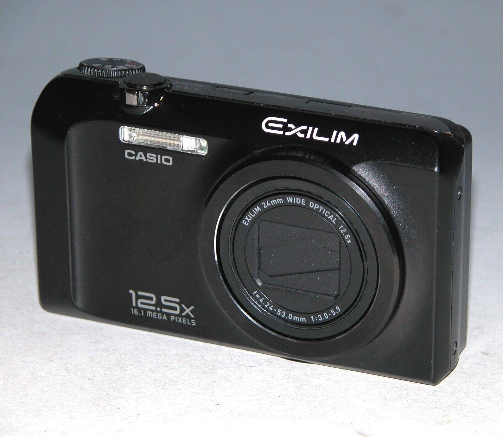 Reconditioned - CASIO Exilim EX-H30 16MP Digital Camera - Black