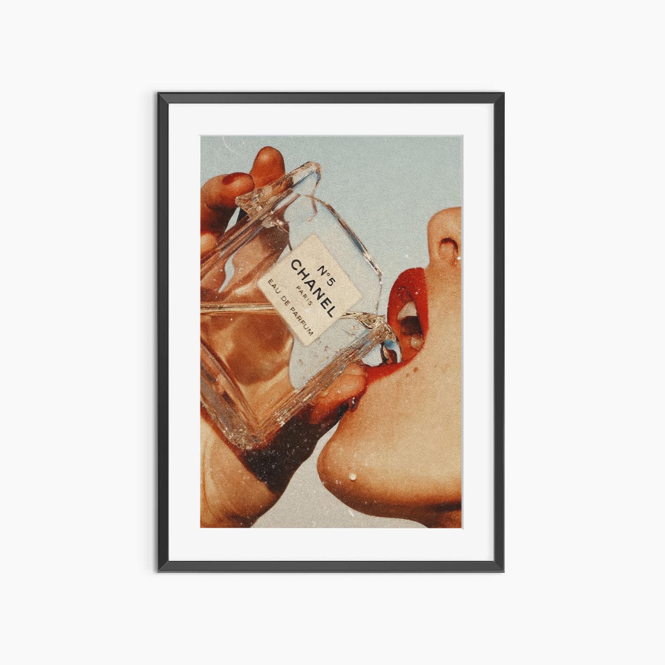 Chanel No5 Art - Etsy
