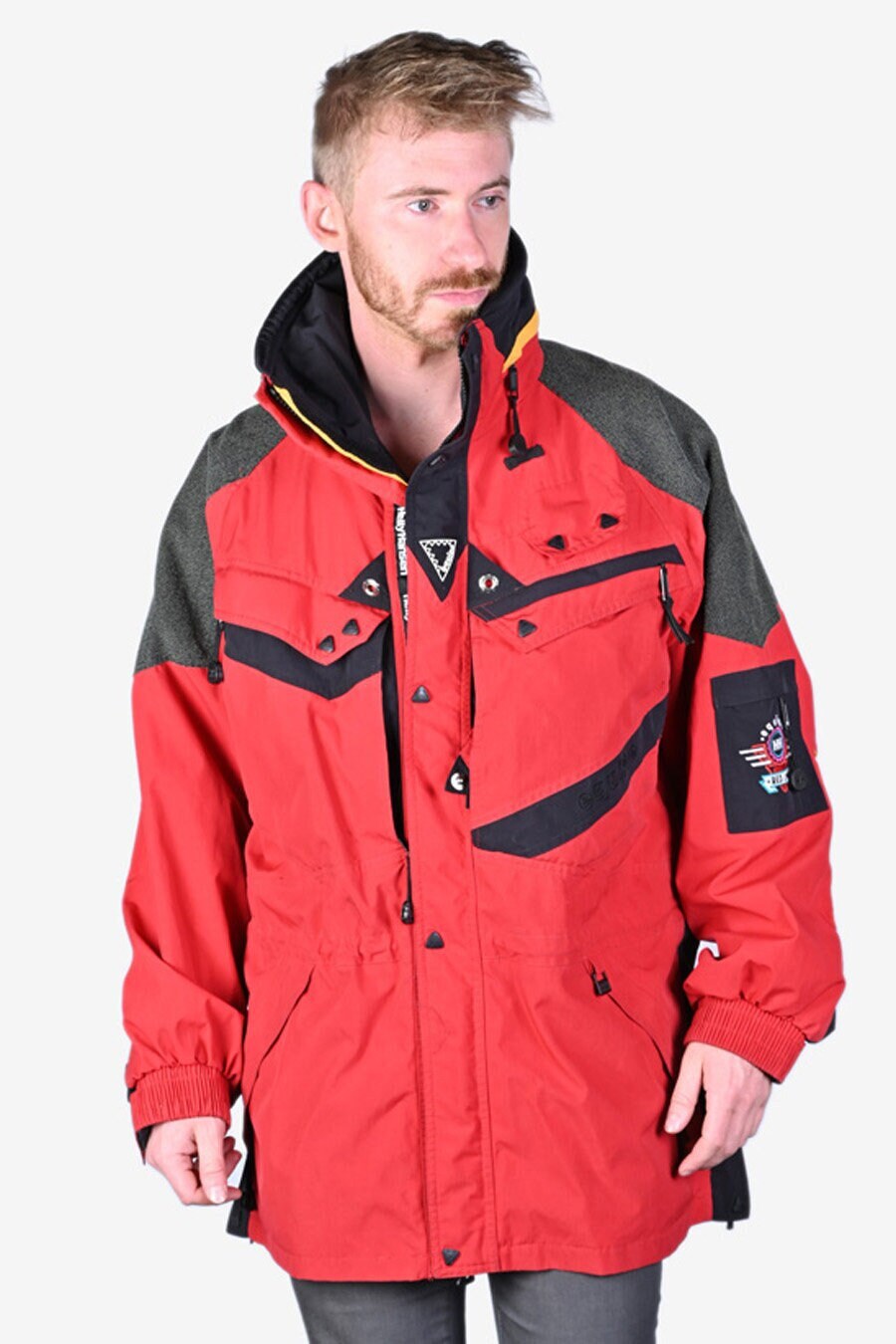 Vintage Helly Hansen Equipe Ski Jacket | Size M - Www.brickvintage