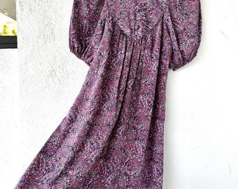 ヴィンテージ 70 年代 80 年代 ハワイ ムームー 1970 年代 フローラル