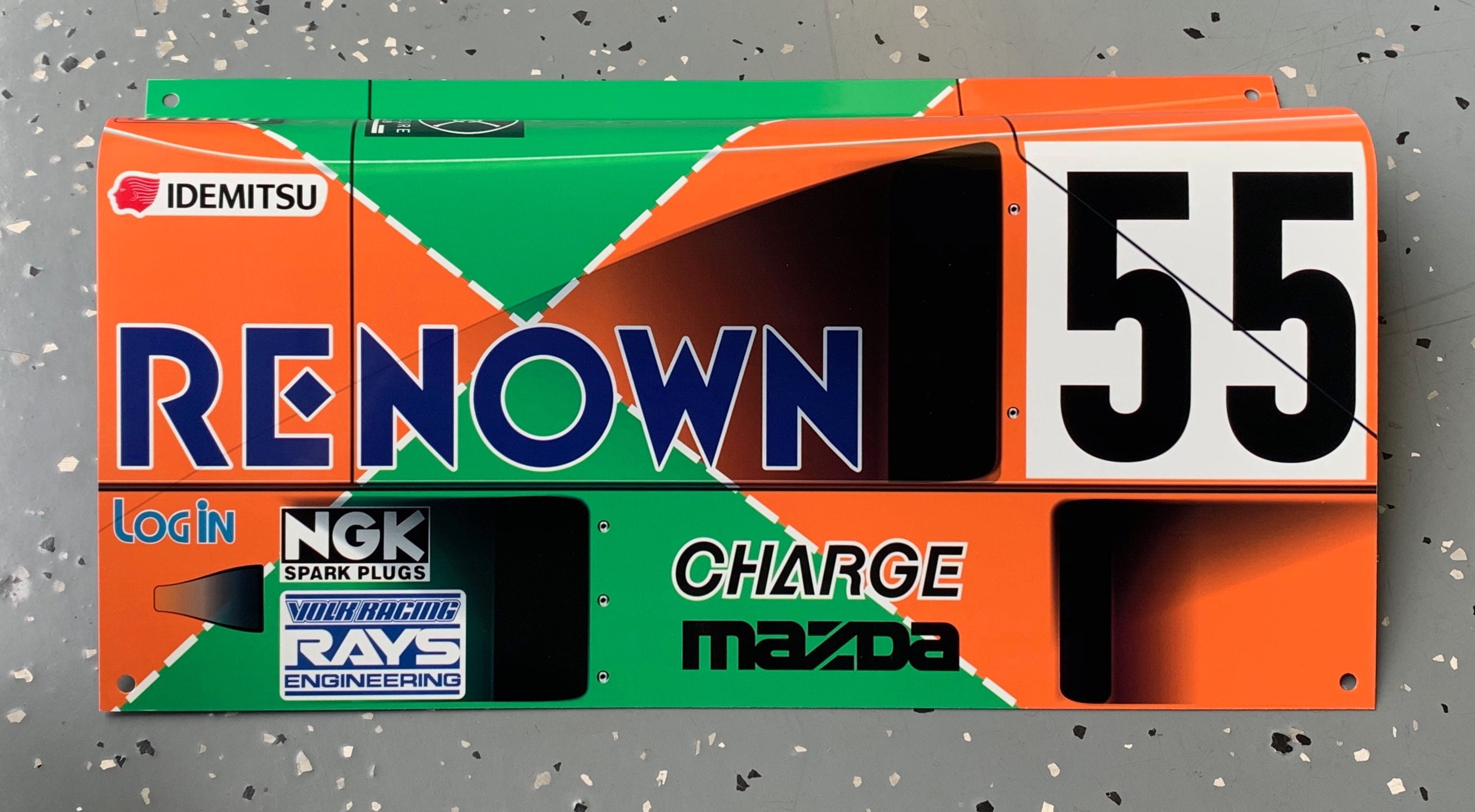 Racing 1991 Le Mans Winner Mazda 787b Side Door 3d Inspired Garage
