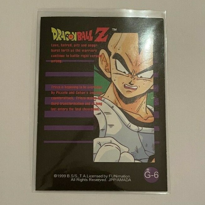 Dragon Ball Z 1999 Trading Cards Series 3 GOLD Chase Cards 1-10 | eBay