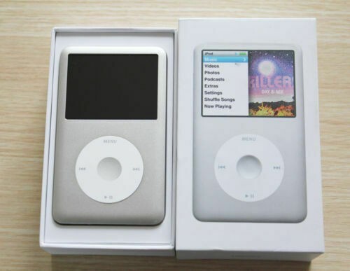 🎉New Apple iPod Classic 7th Generation Silver (160GB) Sealed