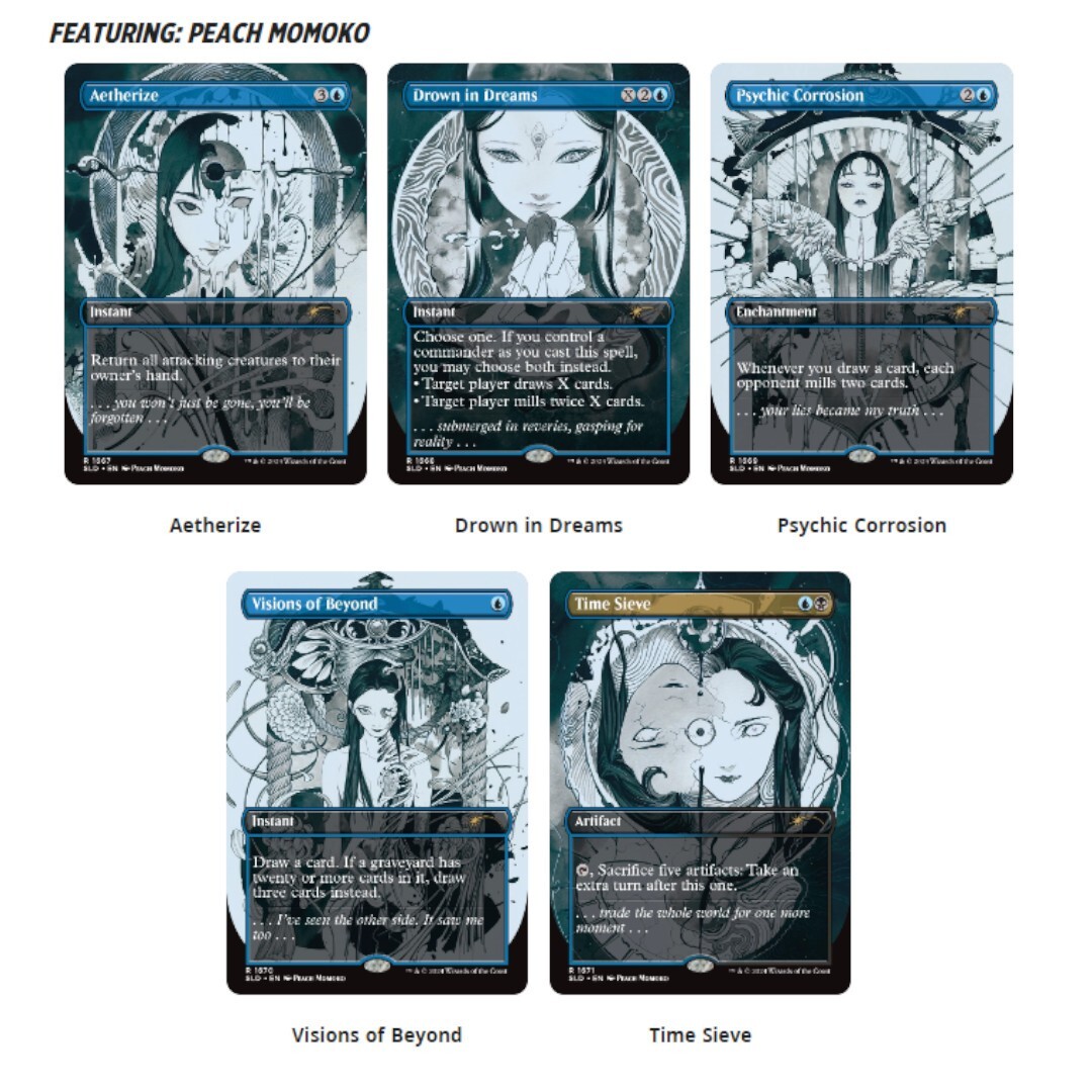 Secret Lair Featuring PEACH MOMOKO - MTG Magic SLD - new sealed