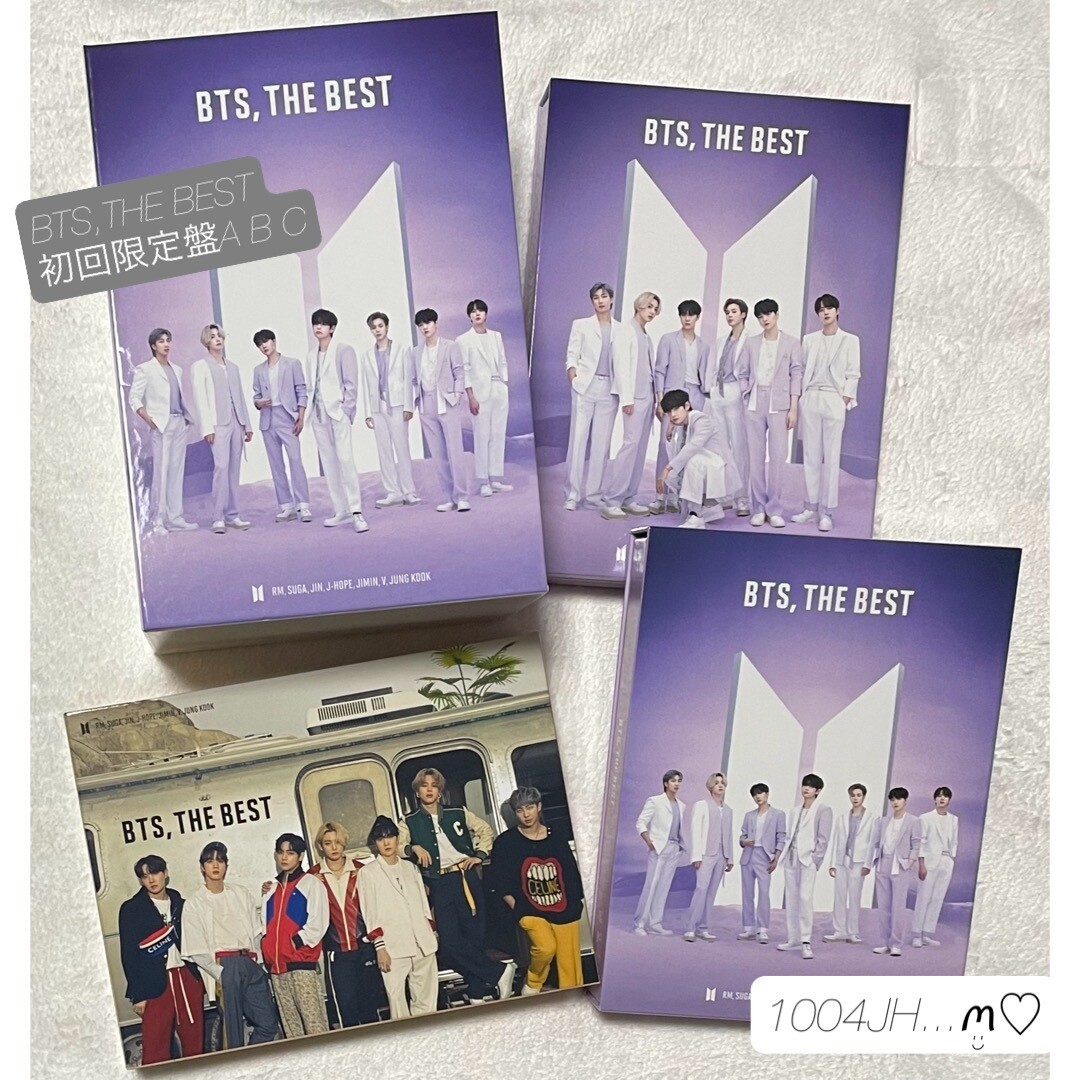 BTS BTS,THE BEST First Limited Edition A B C Album Set jp | eBay