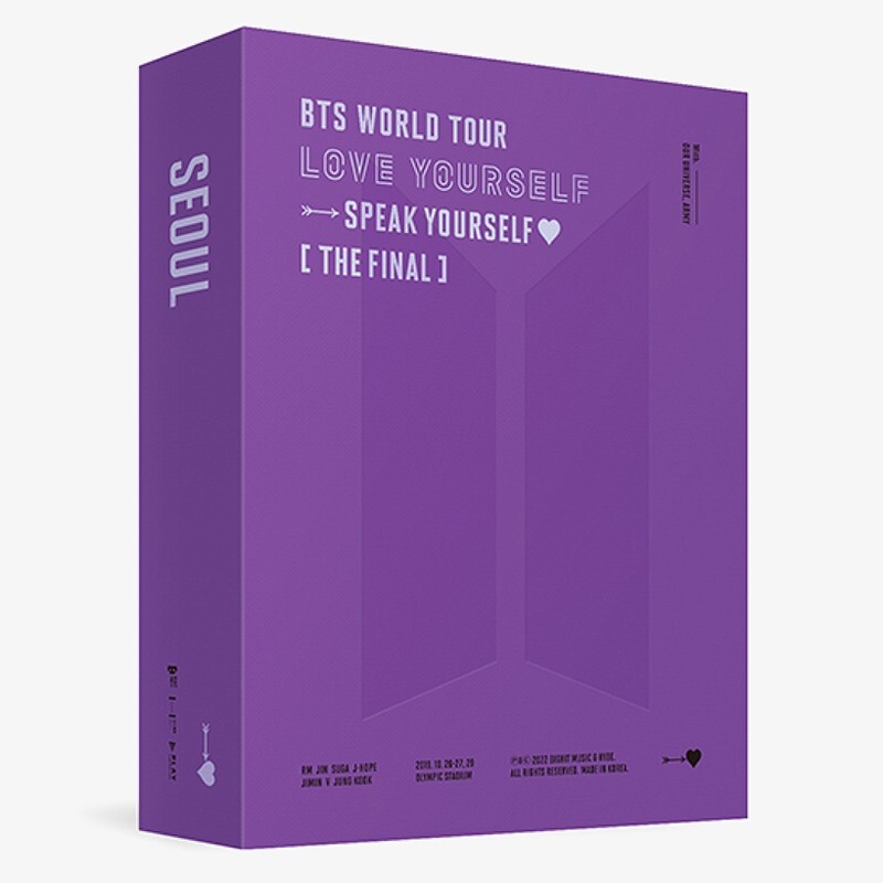 BTS WORLD TOUR LOVE YOURSELF:SPEAK YOURSELF THE FINAL DIGITAL CODE