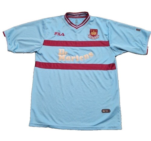 West Ham United FILA Home Shirt XXL Dr Martens 1999-2001 Claret