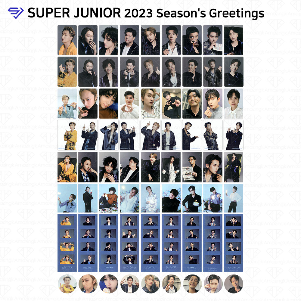 Super Junior 2023 Season's Greetings SM Store Benefit Photocard