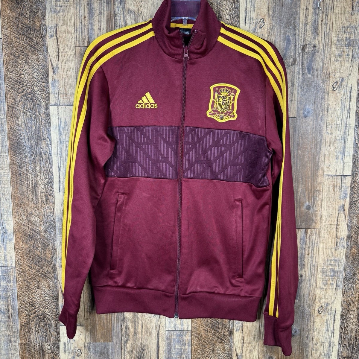 Adidas CE8848 España Spain FIFA Soccer 2018 World Cup Track Jacket