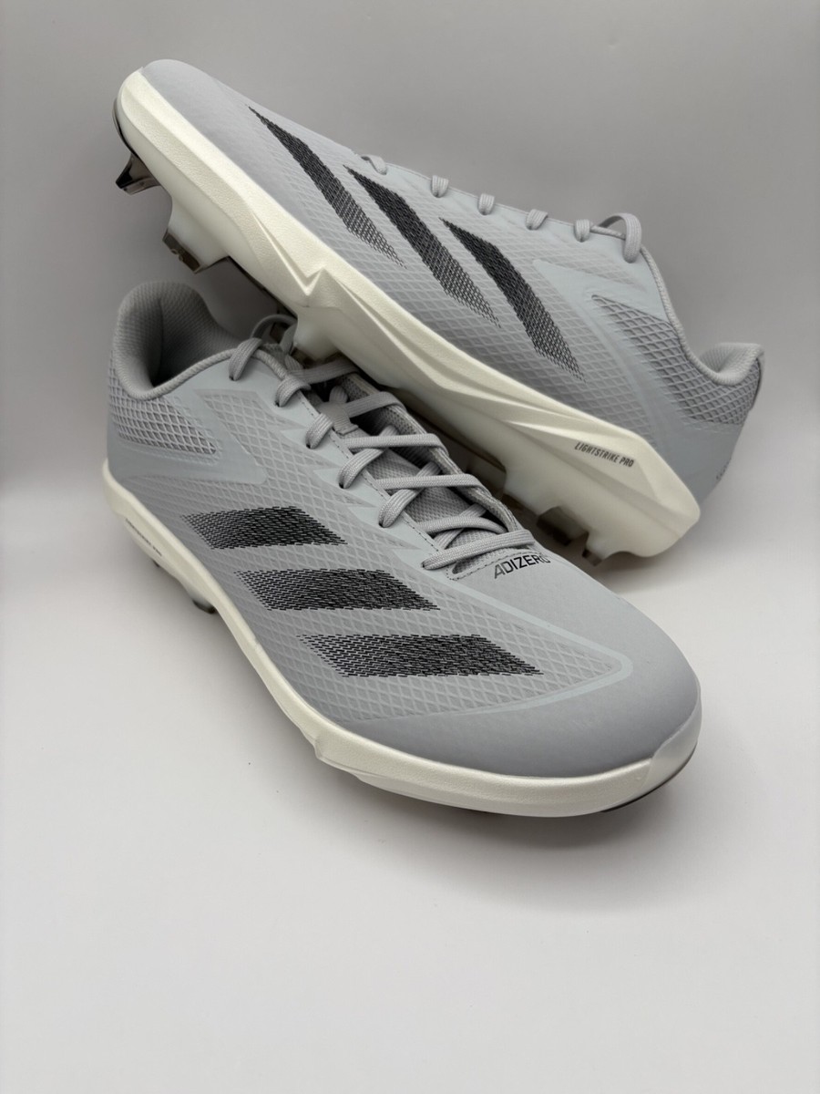 New Adidas Adizero Electric TP Baseball Cleats Grey IF3267 Mens