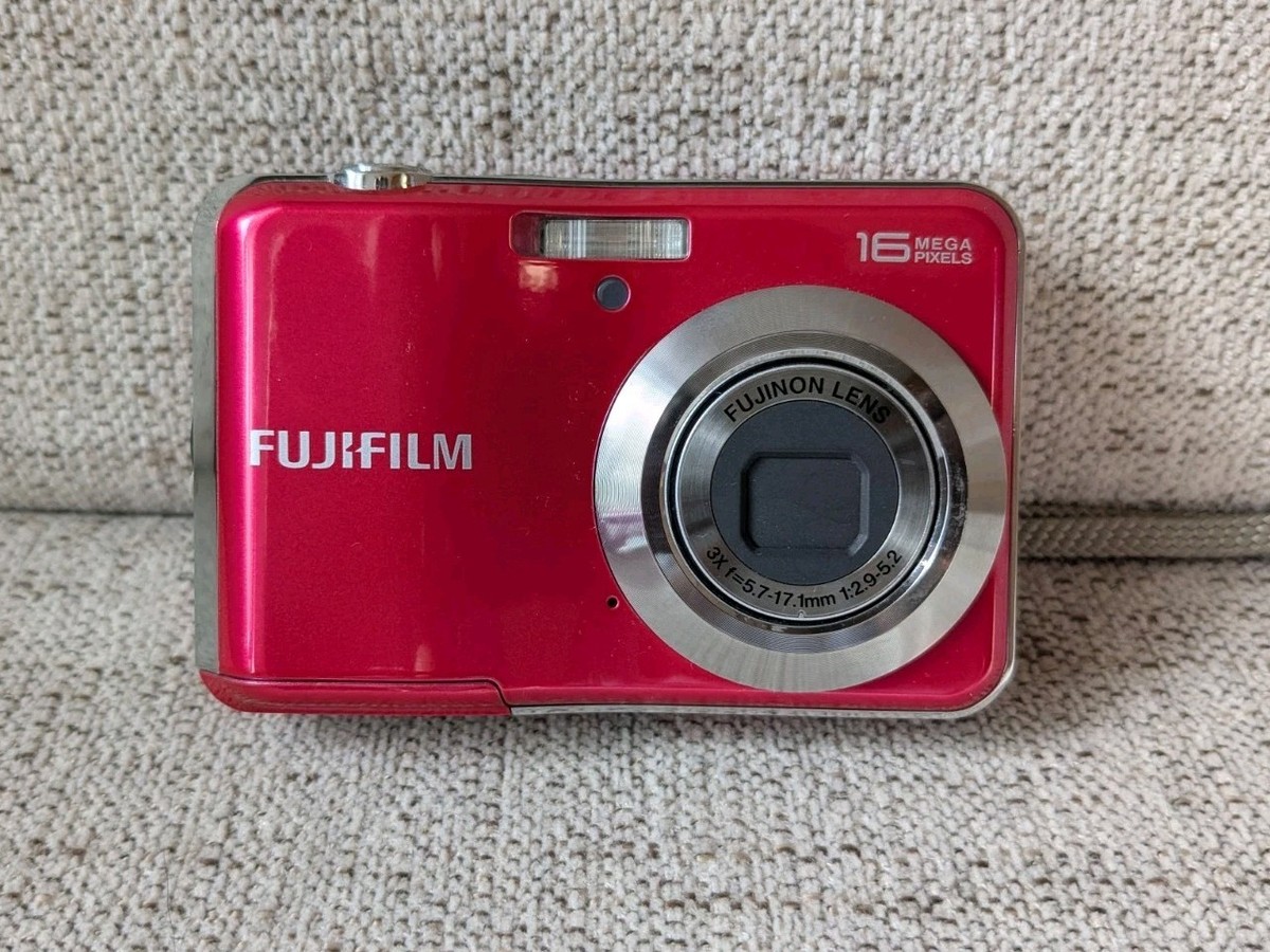 Pink Fujifilm Finepix AV250 16MP Compact Digital Camera Digicam