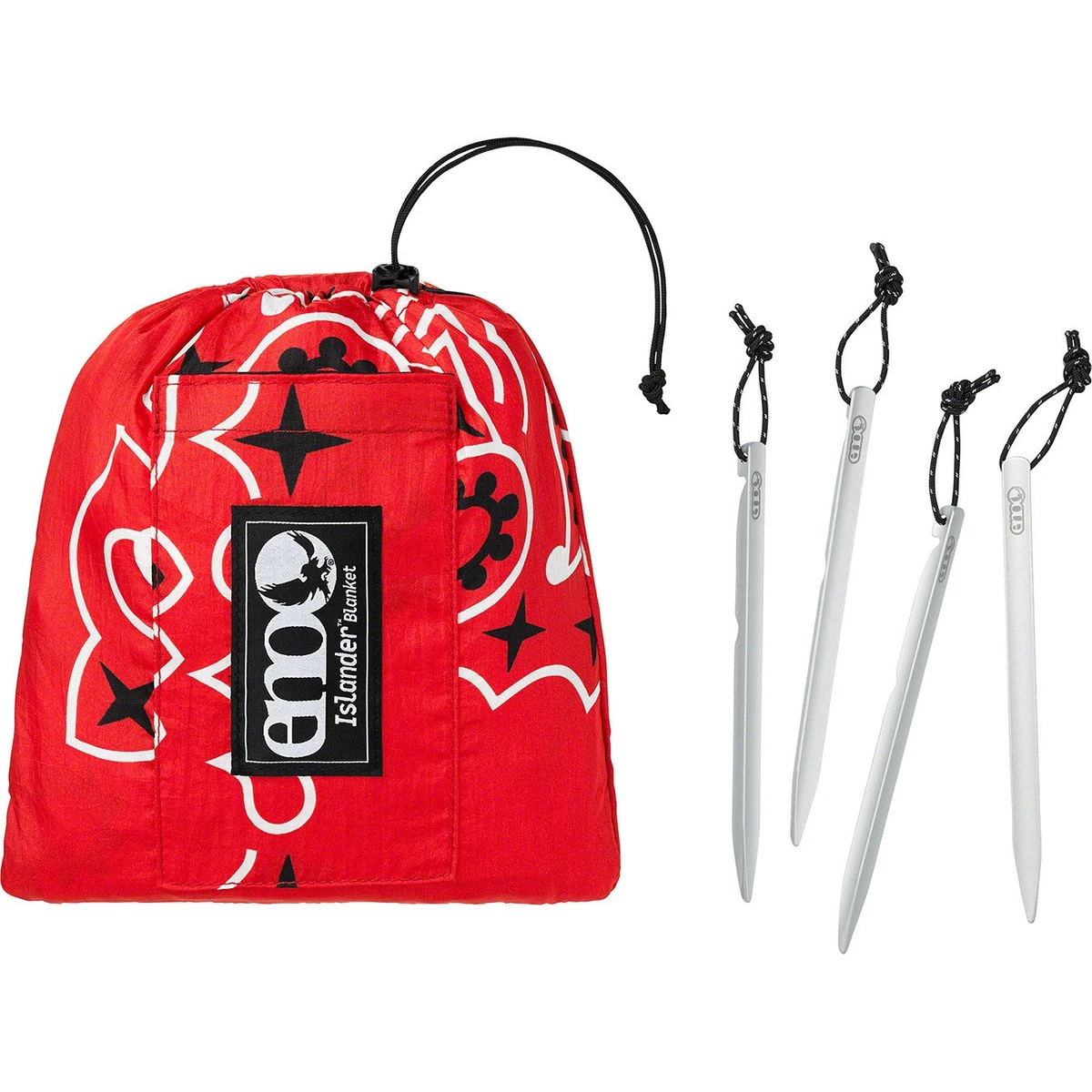 NEW* Supreme ENO Islander Nylon Blanket (SS22) Red | eBay