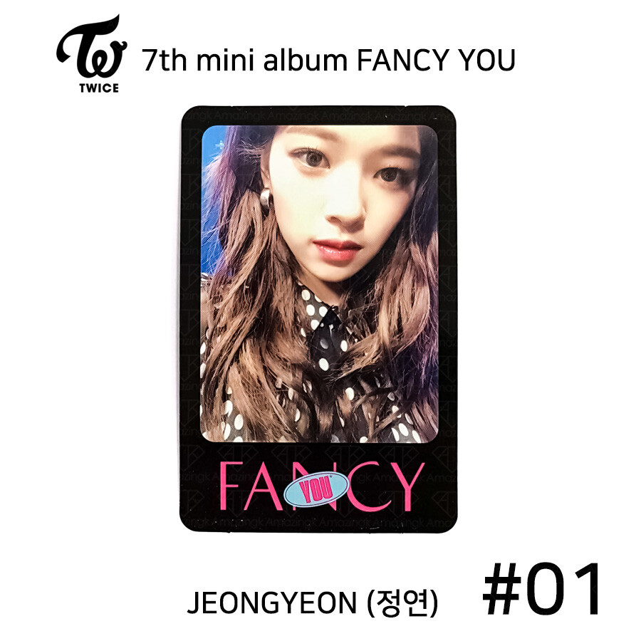 TWICE 7th mini album FANCY YOU Official Photocard JEONGYEON KPOP K