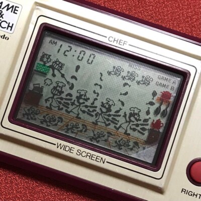 Nintendo Game & Watch Chef FP-24 Japan 1981 Game & Watch Used | eBay