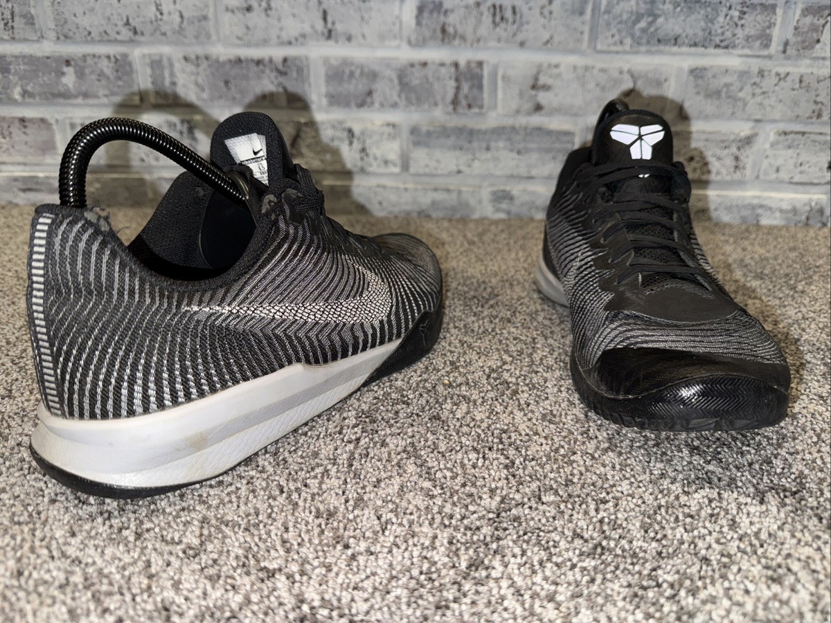 Nike Men's SZ 7.5 KB Kobe Mentality 2 Sneaker Shoes Black Gray