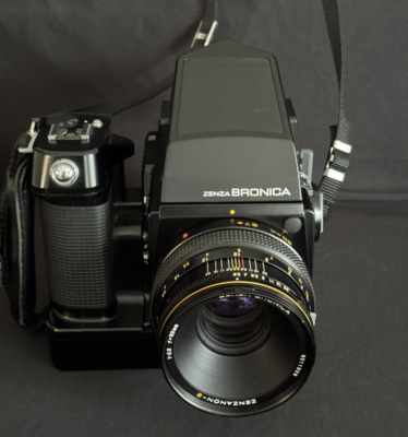 Zenza Bronica SQ-AM Camera with 80mm 1:2.8f and Tele-Converter S