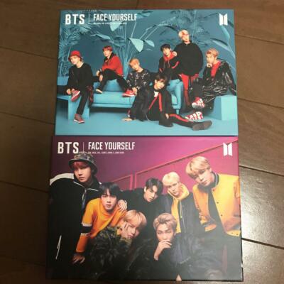 BTS Face Yourself Limited Edition B & C 2 Set CD DVD Photo Booklet