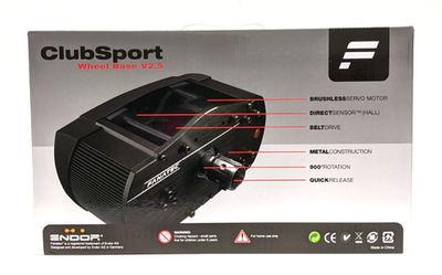 FANATEC Clubsport When Base V2.5 Black CS_WB_V2.5_US | eBay