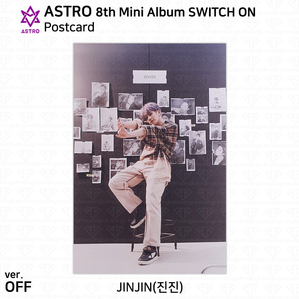 ASTRO 8th Mini Album Switch On Lyric Book Sticker Postcard KPOP K