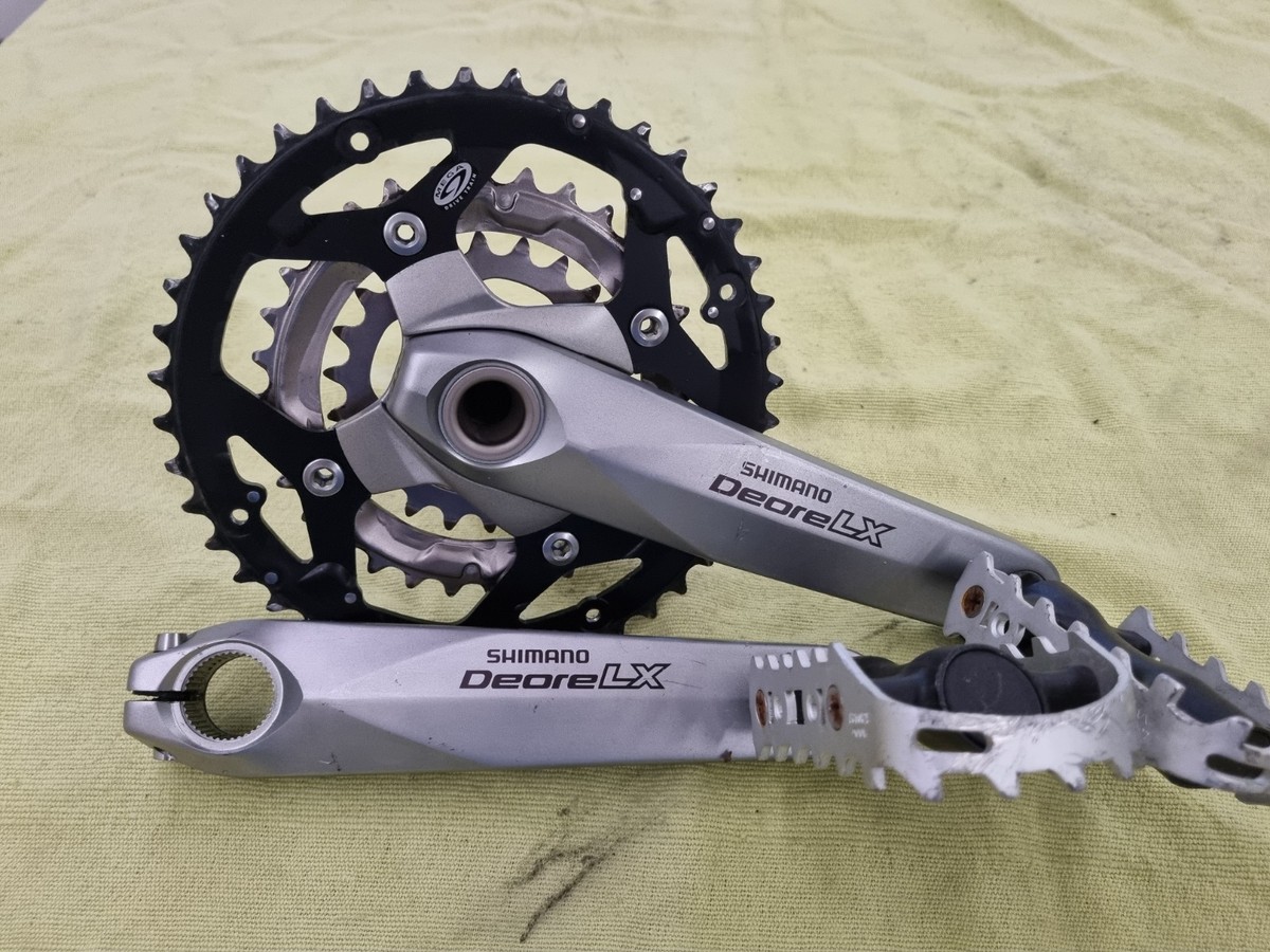 Shimano Deore LX FC-m580 Crank 44/32/22 Triple 175mm | eBay