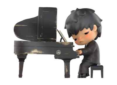 POP MART Figurine Hirono The Pianist Figure Sealed | eBay