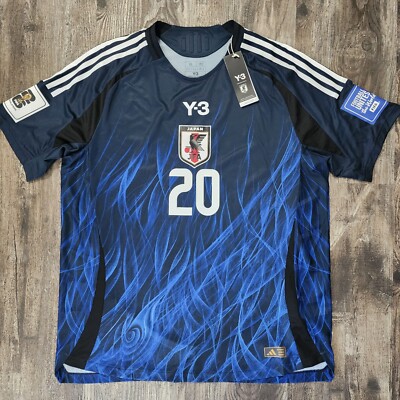 2024 Y-3 Adidas Japan Home Soccer Jersey Takefusa Kubo Men XL