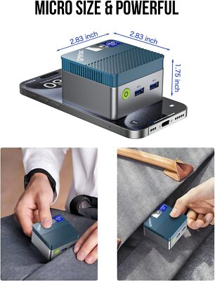 GMKtec Mini PC NucBox G5, Intel 12th Gen Alder Lake N97 (up to 3.6